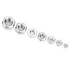 Ouitble 360 PCS UNC 304 Stainless Steel Hex Nuts, 360