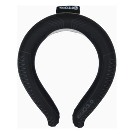 YAMASHIN ICG3-BKC-L iceG 3.0 Cool Neck Ring, Black, Size L