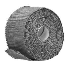 Exhaust Heat Wrap Insulation Tape for Car Motorcycle Exhaust Pipe Header Sleeve 5m (Black)