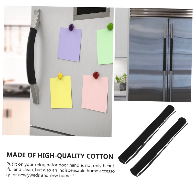TEHAUX 2 Pieces Double Door Fridge Gloves Home Appliance Handle