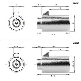 Tubular Key Lock for Vending Machines - Vending Machine Locks Keyed Alike Coke Snack Machine Candy Lock Soda Machine Lock, 3Pcs Keys, Zinc Alloy, Chrome (5 Pack)