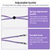 2Pcs Windproof Rope for Hat, Flexible Adjustable Hat Strap Removable