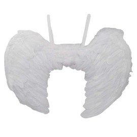 NOVELTY GIANT WWW.NOVELTYGIANT.COM Angel Heaven Fairy Godmother Feather Wings (White)