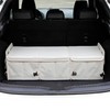 AOKJOY Car Trunk Organizer with Lid Car Storage Organizer Collapsible Multi Compartment Adjustable Straps Car Organizer for SUV, Truck, Sedan(Beige)