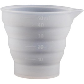 Taza medidora plegable de silicona para taza medidora plegable de resina epoxi