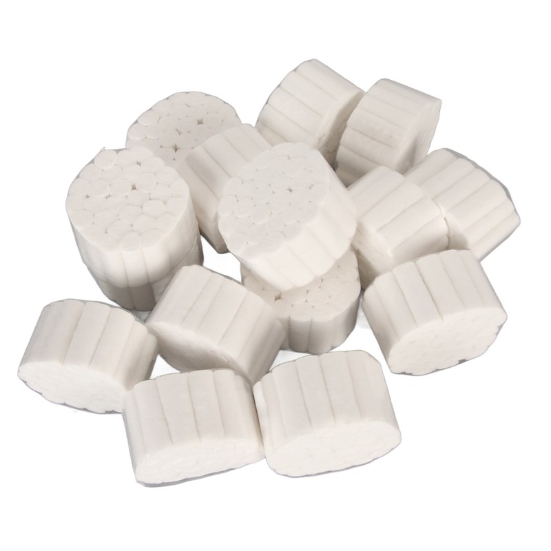 1000Pcs Dental Cotton Rolls High Absorbent Comfortable Nose Bleed Plugs