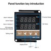 WANGCL REX-C100 LED PID Controller Kits Alarm Digital Intelligent Thermostat