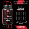 Creatina + Glutamina 300 Suplements 1kg 50 Servicios Mango
