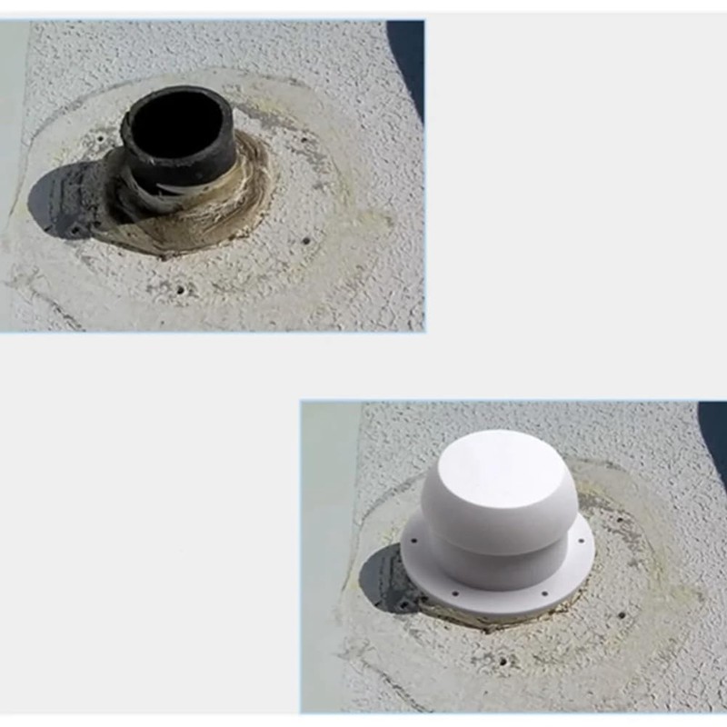 berjalan 1 Piece Mushroom Head Extractor Fan Vent Cap for