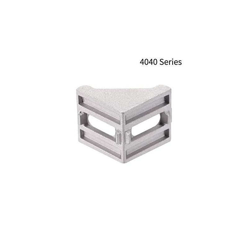 sourcing map Inside Corner Bracket Gusset, 40mm x 40mm for