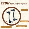 Chassora K80949 2PC Front Stabilizer Sway Bar End Link Fit
