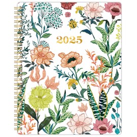 2025 Planner – Jan.2025 – Dec.2025, Planner 2025, 8" x 10", 2025 Calendar Planner with Weekly ＆ Monthly Spread, Tabs, Twin-Wire Binding, Thick Paper, Flexible Cover, Check Boxes as To-do List ＆ Notes