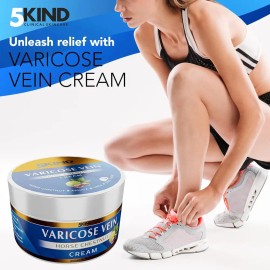 5kind - Crema Profesional Para Venas Varicosas, 6.76 Onzas L                                                                                          