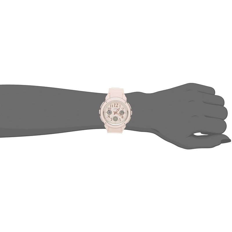 Casio Basic Baby-G BGA-100/150 Series Wristwatch, pink (arabic)