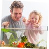 Levemolo Aquarium Fish Feeder Suction Cup 10 Pack Red Worm