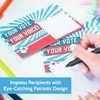 100 Bulk Voter Postcards 4x6” - Your Vote Your Voice,