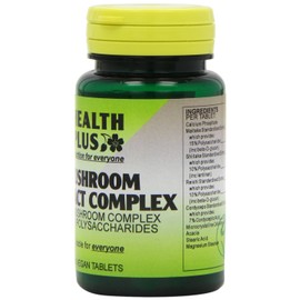 Health Plus Mushroom Extract Complex General Well-being Supplement - 60 Tablets