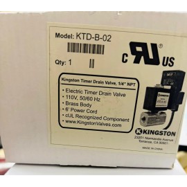 Kingston Valves KTD-B-02 Condensate Drain Valve