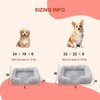 FurryNap Orthopedic Dog Bed Cat Bed, Supportive Foam Pet Couch