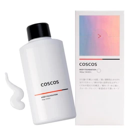 COSCOS Body Foundation, White, Ghost Makeup, Body Foundation, Tone Up, Cream, Whole Body, White Skin, Transparent, Dullness, Coverage, CICA Ingredients, Waterproof, UV, Cosplay Makeup, Cocos