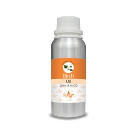 Crysalis Birch (Betula) Oil|100% Pure & Natural Undiluted Essential Oil Organic Standard for Skin & Hair Care|Therapeutic Grade Oil,Improve Hair Volume& Texture,Tightens The Skin (250ml (Pack of 1))