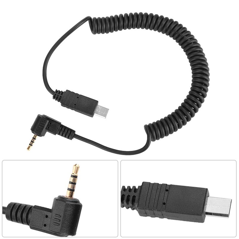 Camera Shutter Cable for A7 A7R NEX-3NL A6000 A58 HX300