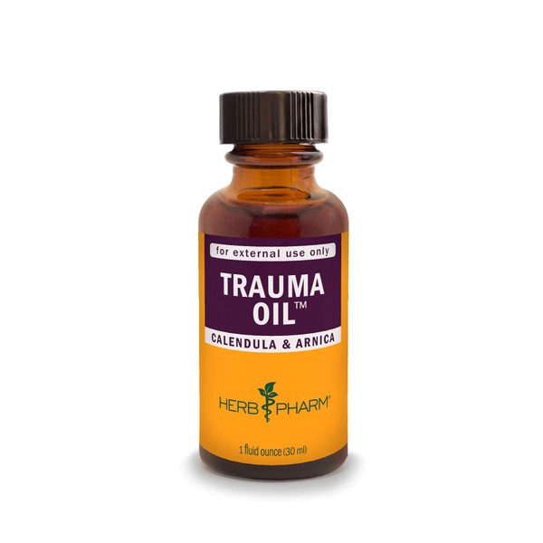 HERB PHARM Trauma Oil Compound, 1.2 Pounds (FAOIL01), 1 Fl