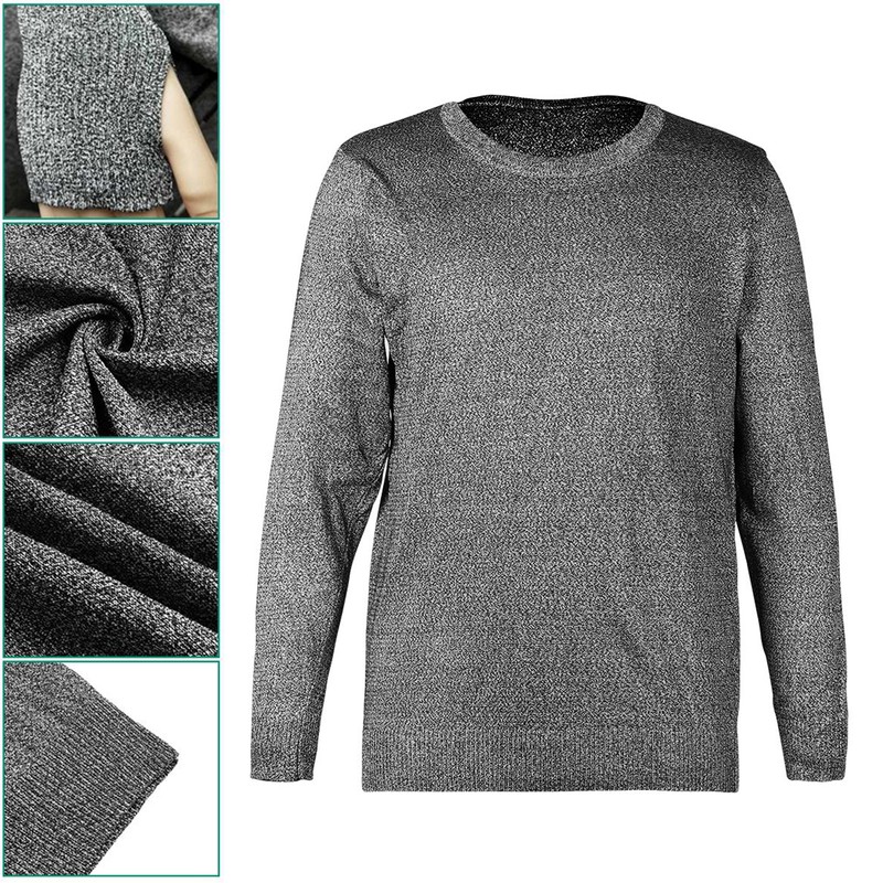 Cut Resistant Anti Slash Clothes Level 5 Protective Equipment Round