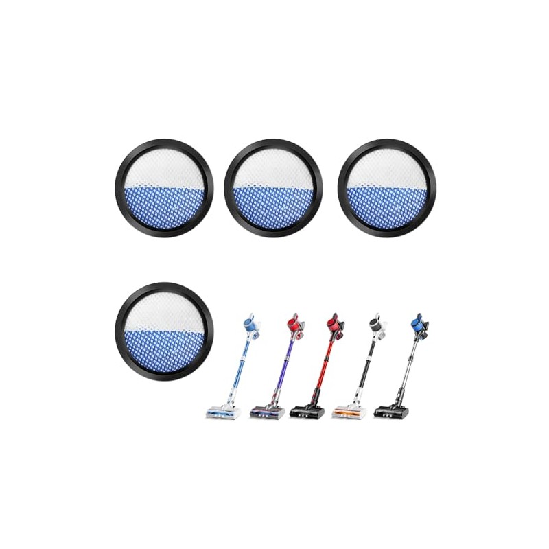 BSNAW Vacuum Filter Replacement Compatible with Fabuletta 4pcs for N