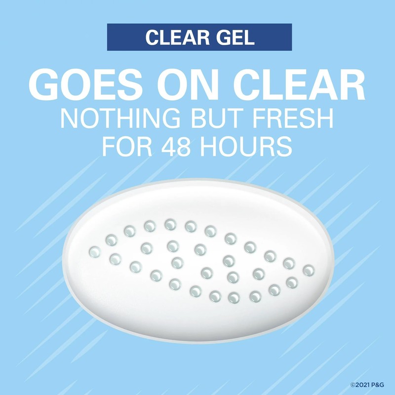 Secret Outlast Clear Gel Antiperspirant Deodorant for Women, Completely Clean,