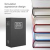 Book Safe with Key Lock, Black English Dictionary Safe Box