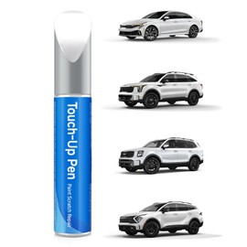 RSACET GWP Glacial White Pearl Tricoat Touch Up Paint Compatible with Kia Exact Match Touch Up Paint Car Scratch Repair
