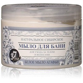 Reshenie, Grandma Agafia Natural Herbal Soap White, 500 ml