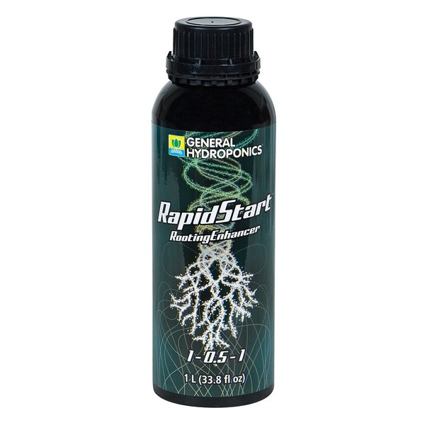 General Hydroponics HGC726865 RapidStart Rooting Enhancer Promotes Root Growth For
