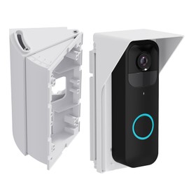 Ayotu Waterproof Adjustable 30 to 60 Degree Angle Mount for Blink Video Doorbell, Nest Doorbell (Wired), Video Doorbell Wired/Pro/Pro 2/4/3/3 Plus/2nd Gen (2020 Release)/2/1, White