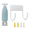 BiJun Ironing Board Hanger Wall Mount, Ironing Board Hanger with
