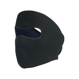 Balaclava Fleece Full Face Mask Motorcycle Winter Warm Windproof for Women Men - Color: Black