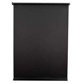 RecPro Black RV Roller Shades Blackout Window Cover for Camper and RV Blinds (14" W x 32" H)