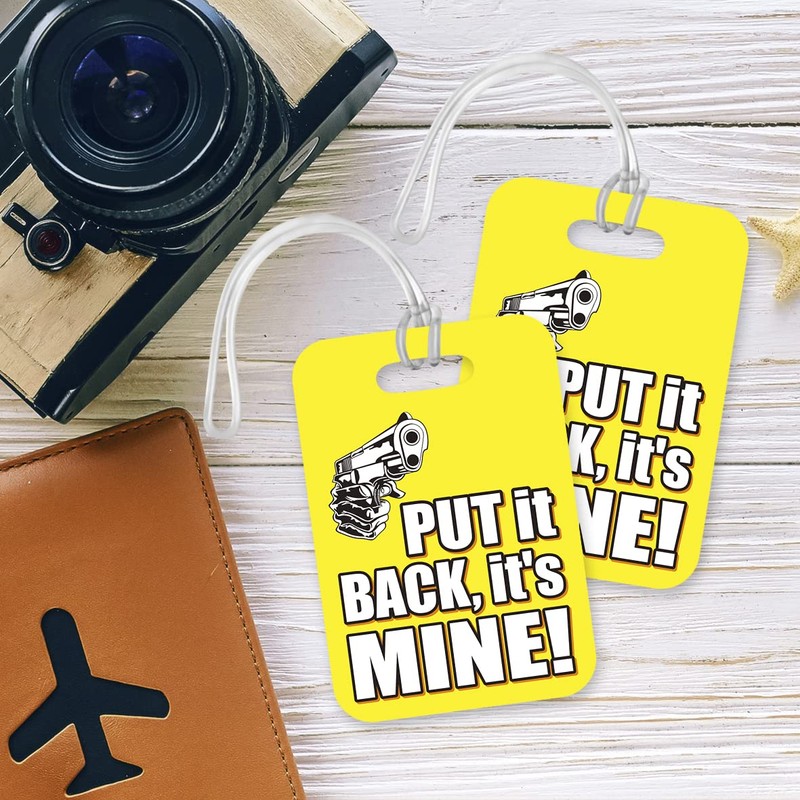 LT009 Put it Back, It's Mine! Novelty Funny Unique Designer