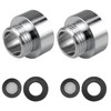 Honatrv Adaptor 1/2 to 3/4 Chrome, Reducer 3/4 Inch Female