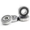 FUSHIBEARING 6200 2RS Ball Bearings 10x30x9 mm, Pre-Lubricated ABEC 5