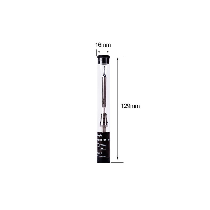 TOOLSAGE TS-ILS Original Digit Soldering Iron ILS Tips, For TS100/TS101