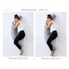 LOOLAY Pregnancy Pillow, Nursing Pillow 190 cm, Side Sleeper Pillow,