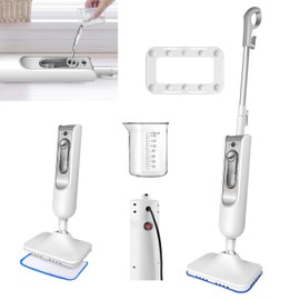 Floor Steamer Mop Shark Steam Mop for Hard Floor Cleaner,Steam Cleaner Electric Mop Floor Mop Wet Dry Dust Flat Cleaning Mop with 400 ML Tank2 Washable Mop Pads for Laminate Floors