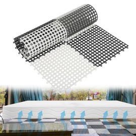 WHXGG Plastic Mattress Underlay for RV Under Mattress Modular Pad 71'' L x 59" Under Mattress Ventilation Flexible Air Flow Meshfiber Under Mattress Pad Size DIY for RV Bed Boat & Camper (30pcs)