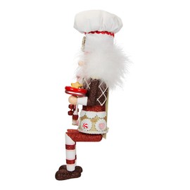 Hollywood Nutcrackers Hollywood Gingerbread Baker Shelf Sitter Nutcracker, 15-Inch, Multicolored