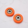 OTOTEC 2PCS Rowing Machine Seat Wheel Outer Diameter 36mm Width