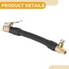 Partuto 1 Pcs 10cm Universal Air Inflator Hose Adapter -