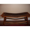 Wine Barrel Sweetheart Bench