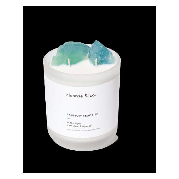 Cleanse & Co Rainbow Fluorite - Clear & Focused 400g